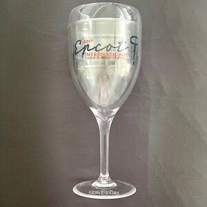 Disney Epcot International Food and Wine Festival 2017 Tervis Wine Glass!